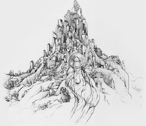 600x520 A Collection Of Early Sketches 1993 - Population Sketch