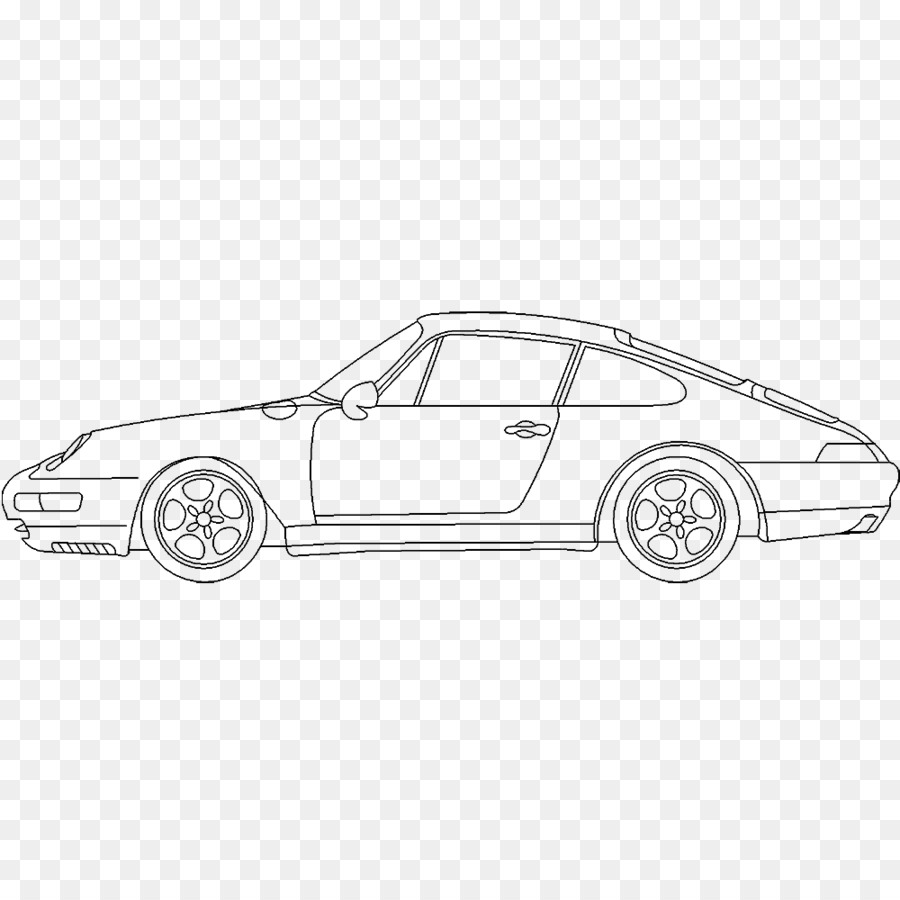 900x900 Porsche 911 Car Door Volkswagen - Porsche 911 Sketch