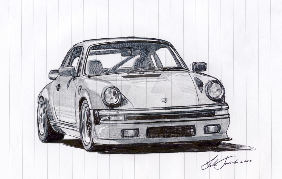 Porsche 911 Sketch At Explore Collection Of