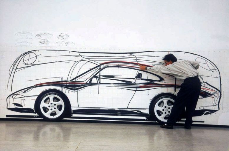 777x512 Vitro Classic Porsche 911 - Porsche 911 Sketch