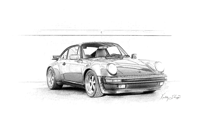 900x493 Porsche 911 - Porsche Sketch