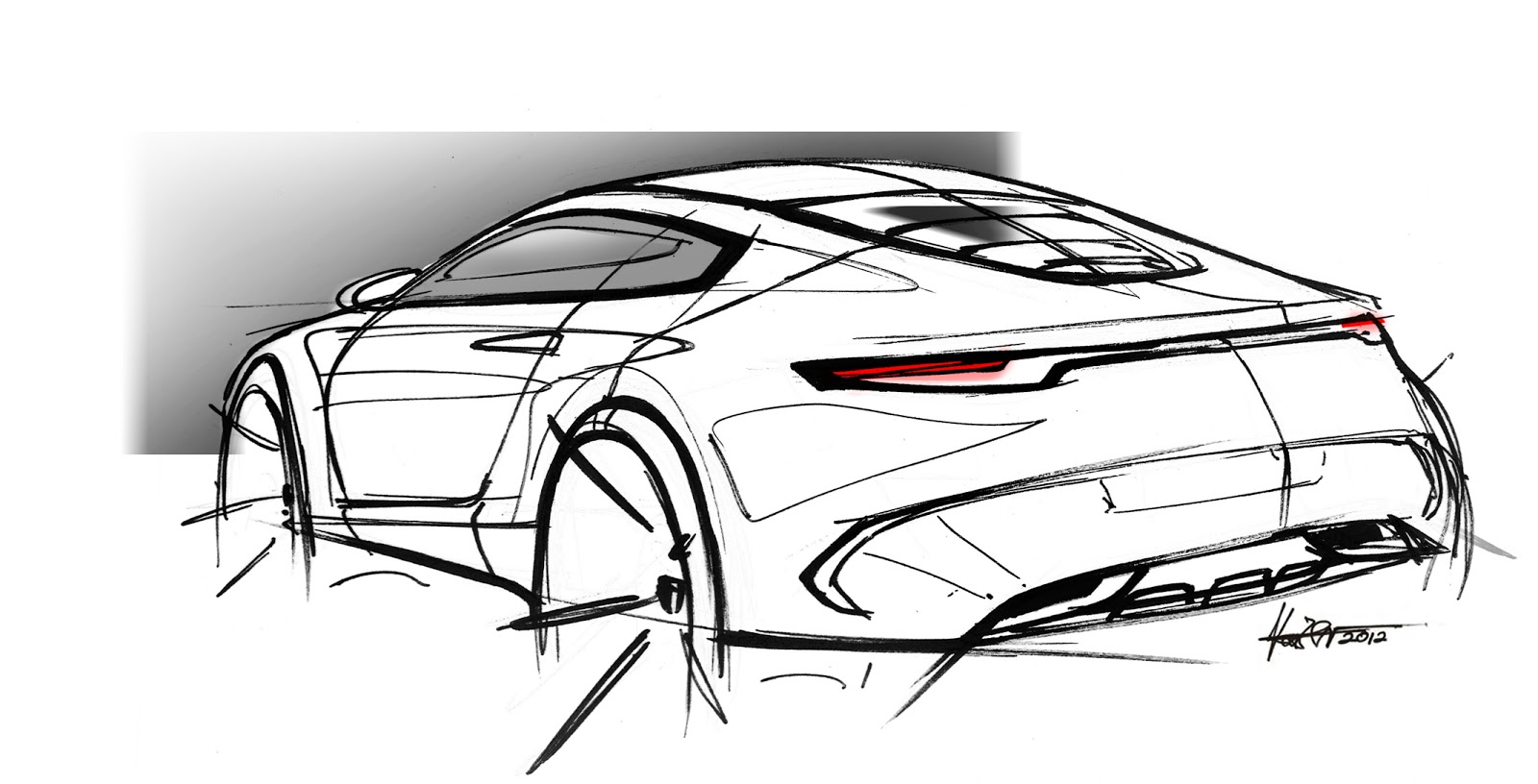 1600x816 I Love Sketching Porsche - Porsche Sketch
