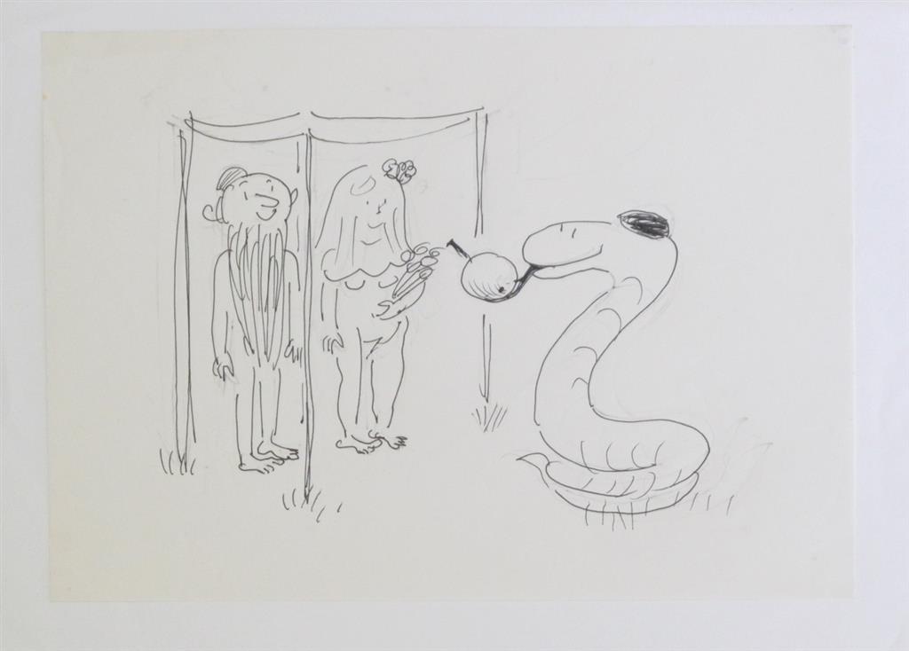 1024x734 Sketch For Figleaves Book Museums In Israel - Portal Sketch