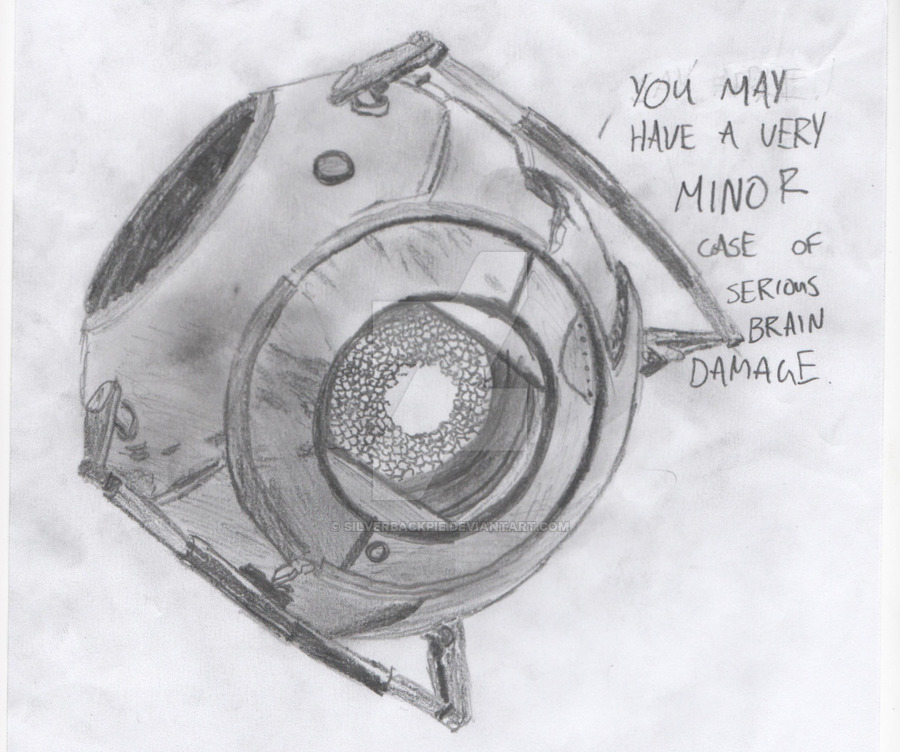 900x752 Wheatley - Portal Sketch