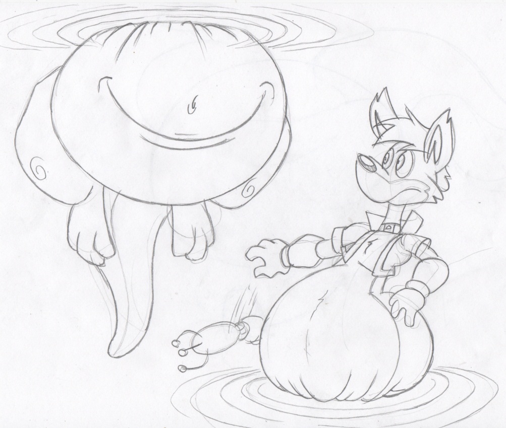 1003x850 Drew Wolfaroo Portal Gun Sketch By Virus 20 - Portal Sketch