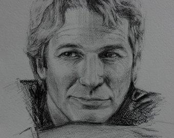 340x270 Pencil Drawings Amp Illustrations Etsy - Portrait Drawing Sketch