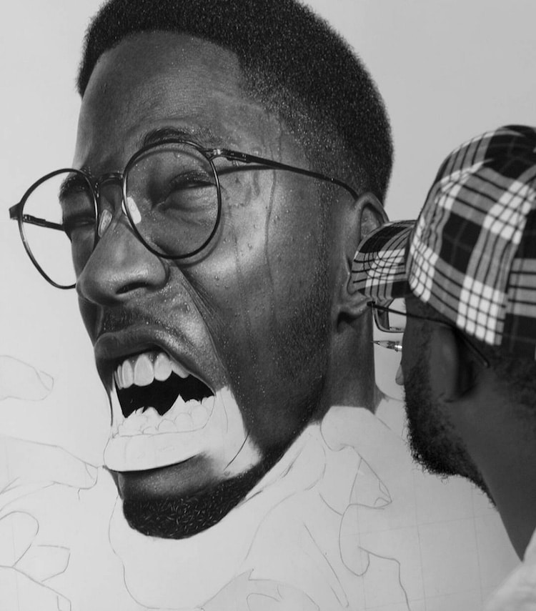 750x855 Hyperrealistic Pencil Art Portraits By Nigerian Artist Arinze Stanley - Portrait Sketch Artist