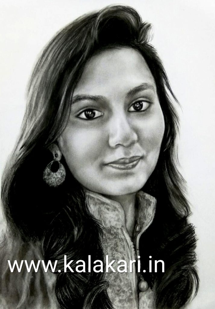 713x1024 Photo To Charcoal Sketchgift Custom Handmade Portrait Charcoal - Portrait Sketch Artist