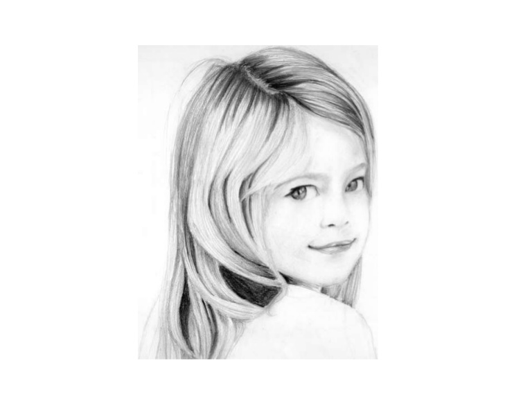 768x576 Drawing Portraits, Draw Portrait, How To Draw Beginners, Learn How - Portrait Sketch Online