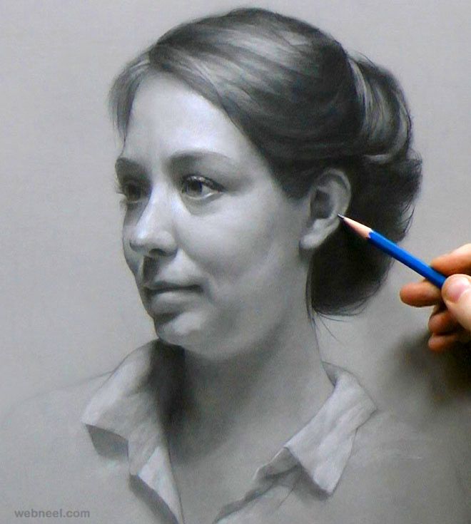 660x735 Introduction To Sketching Portraits Online Drawing Lessons - Portrait Sketch Online