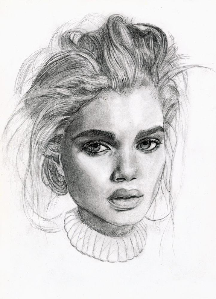 Portrait Sketch Online at Explore collection of