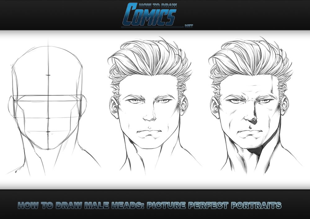 1000x707 How To Draw Heads - Portrait Sketch Tutorial