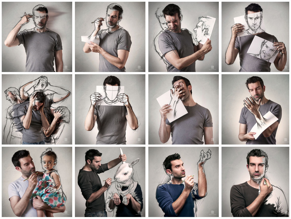 1181x891 500px Blog Tutorial How To Create Self Portrait Sketches - Portrait Sketch Tutorial