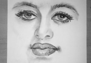 300x210 Basic Sketching Portrait Sketching A Face Basic Proportions - Portrait Sketch Tutorial