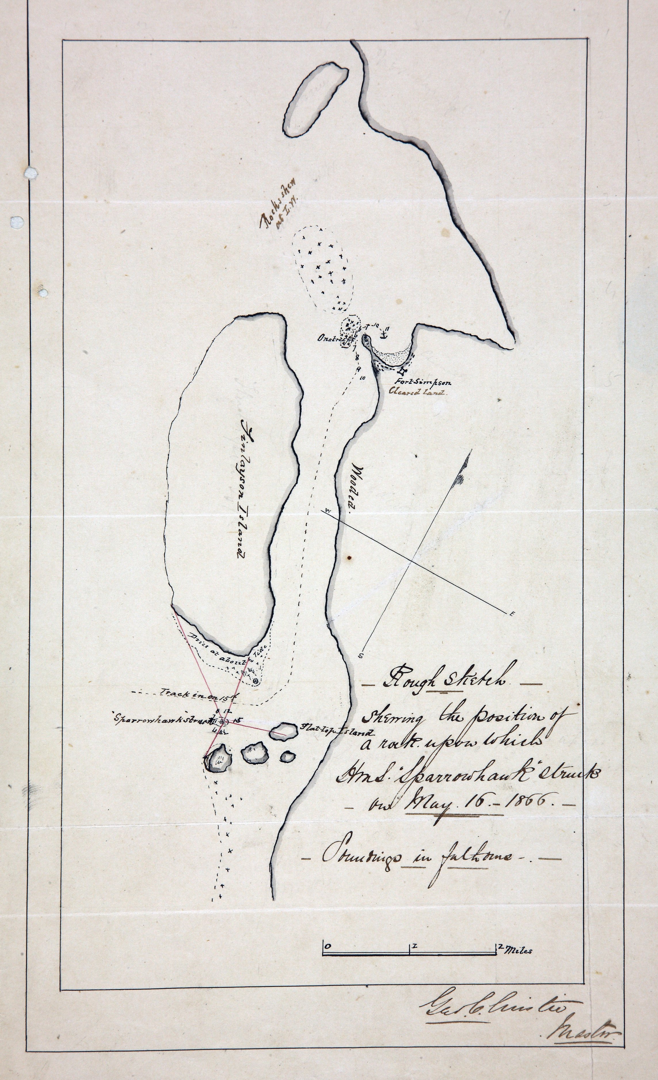 2287x3750 Sketch Showing The Position Of A Rock - Position Sketch