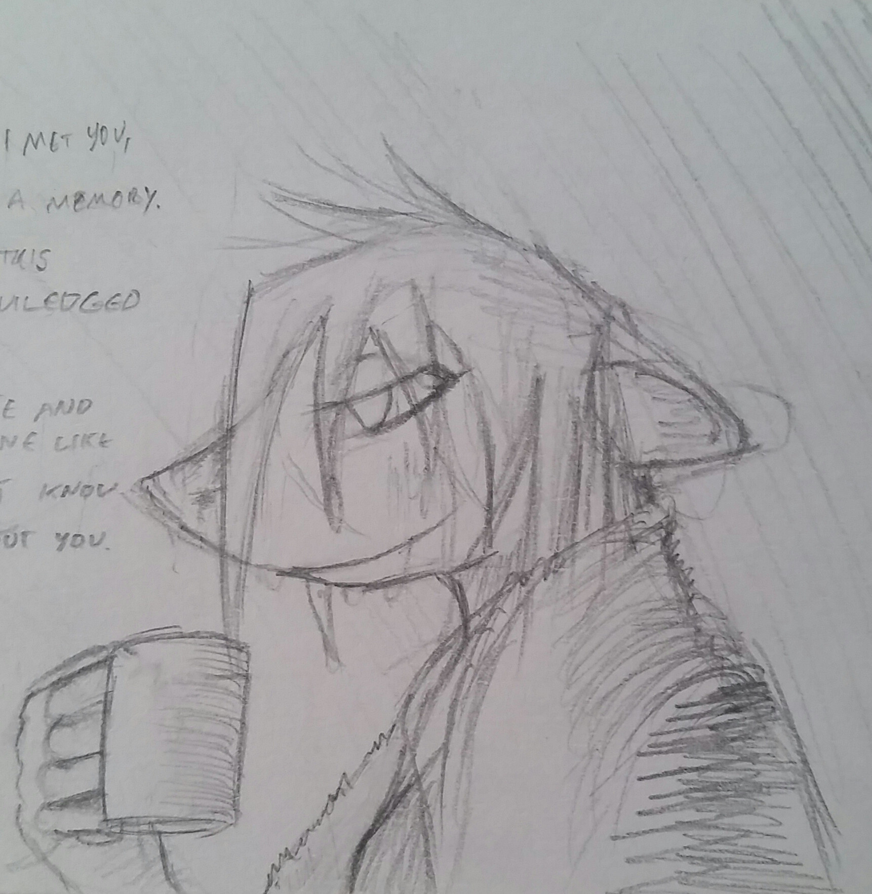 1722x1766 Hc] Possum Sketch. Hard Critique Please Furryartschool - Possum Sketch