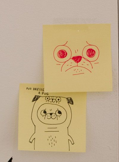 400x545 Gemma Correll - Post It Sketches