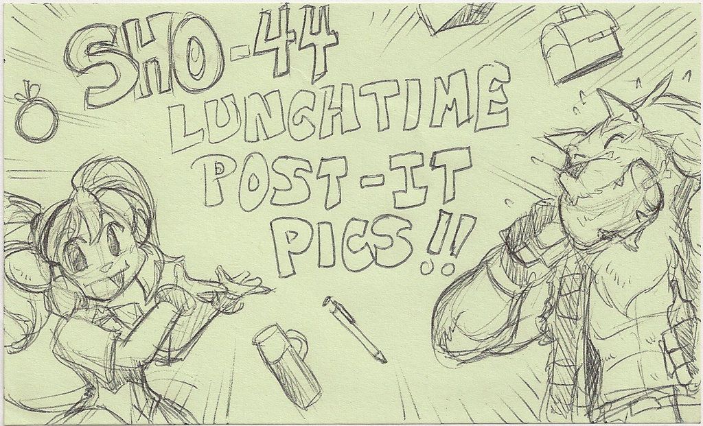 1024x621 May Lunchtime Post It Note Sketches By Shonuff44 - Post It Sketches