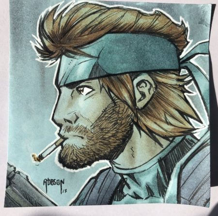 450x446 Original Sketch Cards And Post It Notes By Will Robson - Post It Sketches