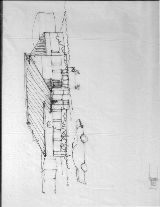639x826 Post Office Lejeune 4 4 2016initial Sketch - Post Office Sketch