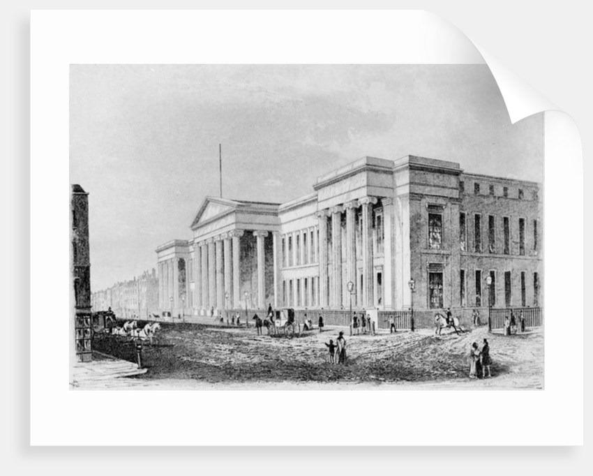 850x682 View Of The New Post Office On St Martin Le Grand Posters Amp Prints - Post Office Sketch