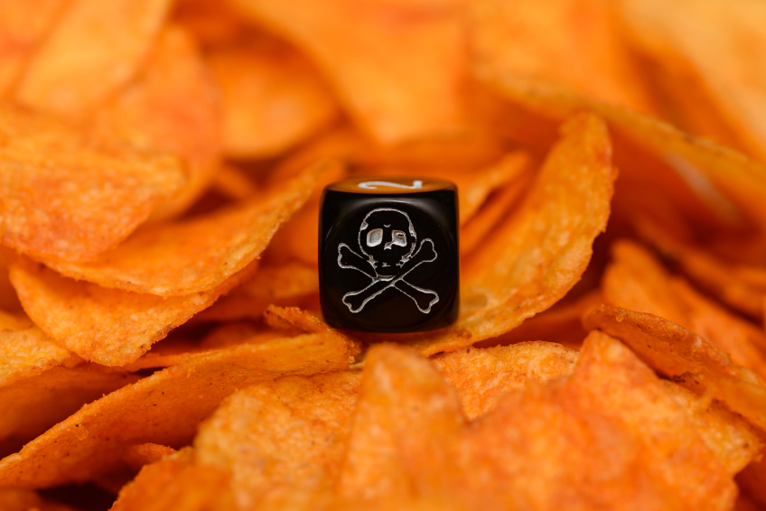 848x566 Snack Innovation Seaweed, Cassava, Veggie Chips Over Potato Chips - Potato Chip Sketch