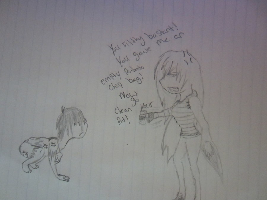 900x675 Empty Potato Chip Bag!!! By Aprildewolf - Potato Chip Sketch