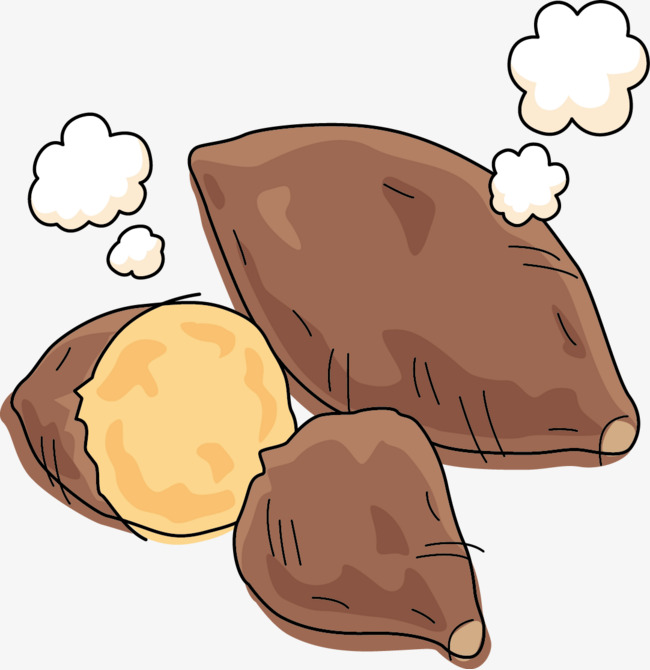 650x670 Sweet Potato Sketch, White, Yellow, Brown Png Image And Clipart - Potato Sketch