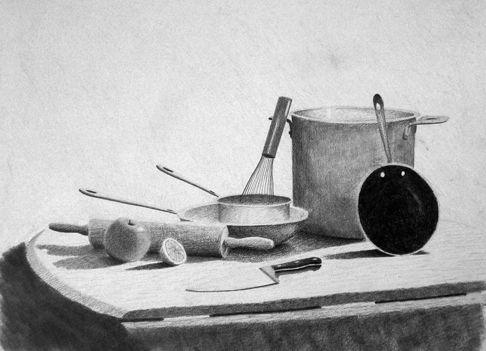 Pots And Pans Sketch at Explore collection of Pots
