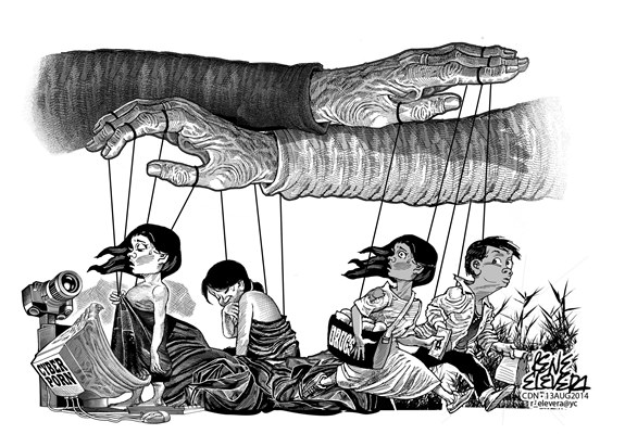 575x400 Poverty Is No Excuse - Poverty Sketch