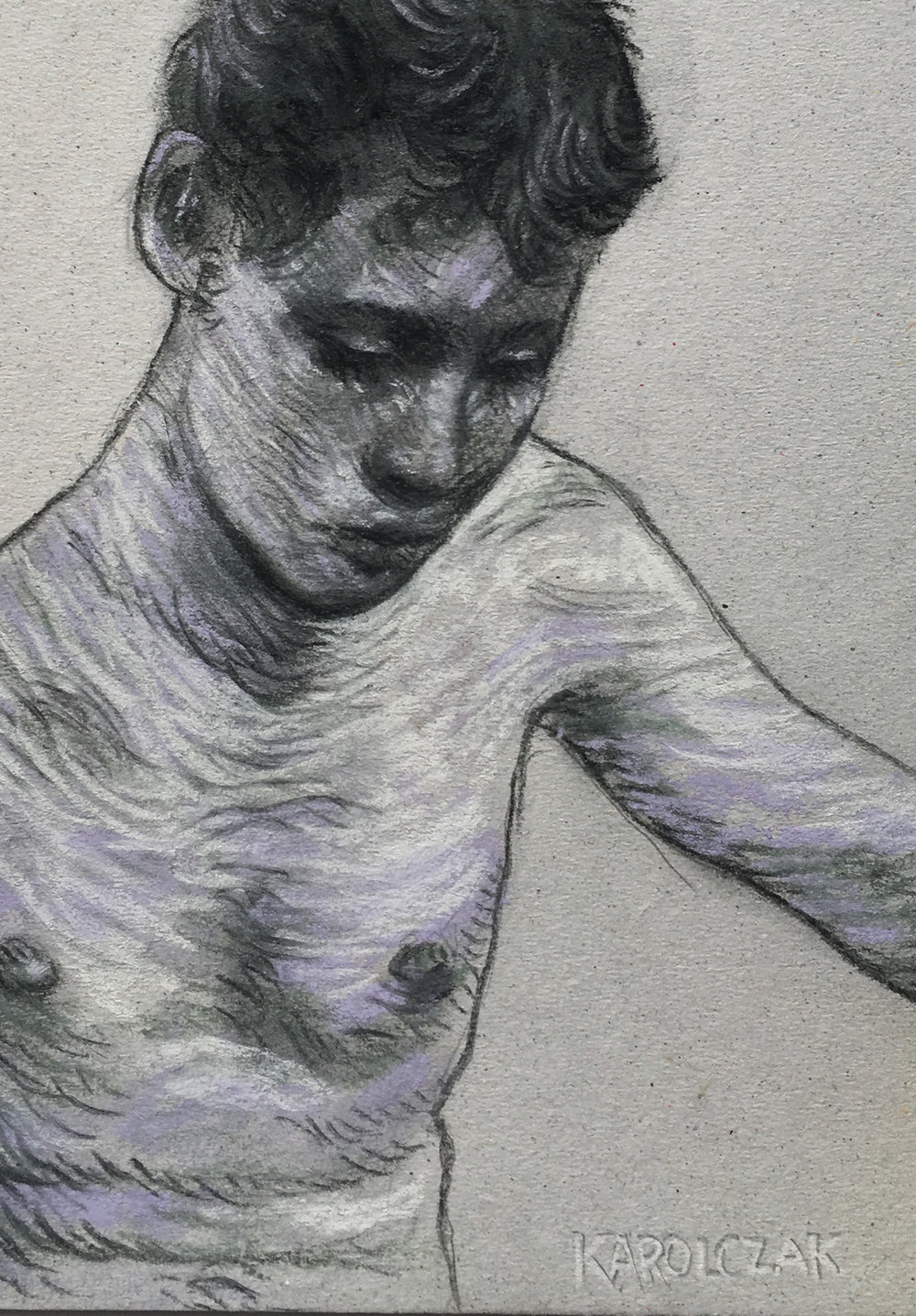 1000x1437 Poverty Caitlin Karolczak - Poverty Sketch