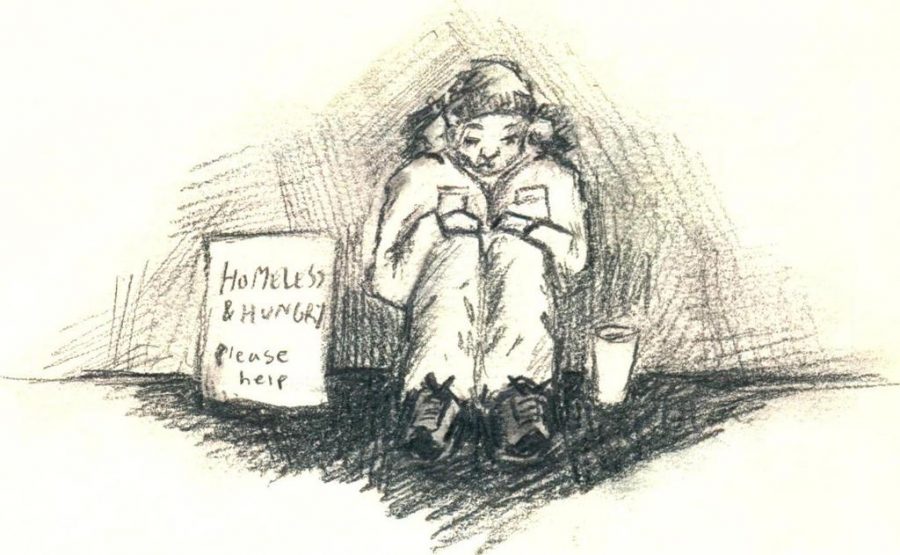 900x555 Reform Welfare To Lower Poverty Rate - Poverty Sketch