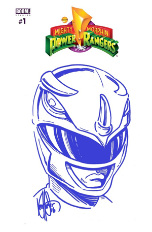 300x457 Dynamic - Power Rangers Sketch