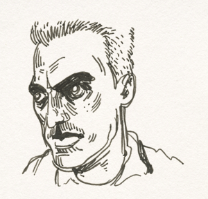 300x288 Dog Illustration Cartoon Gif On Gifer - Power Rangers Sketch