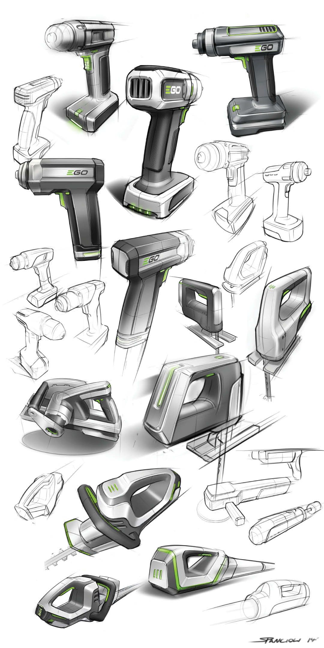 1080x2160 Power Tool Sketches On Behance - Power Sketch