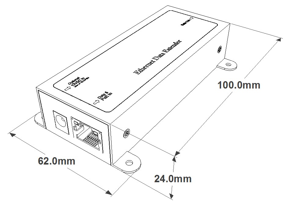956x688 Single Channel Ethernetdata Extender With Power Supply, 10 - Power Supply Sketch