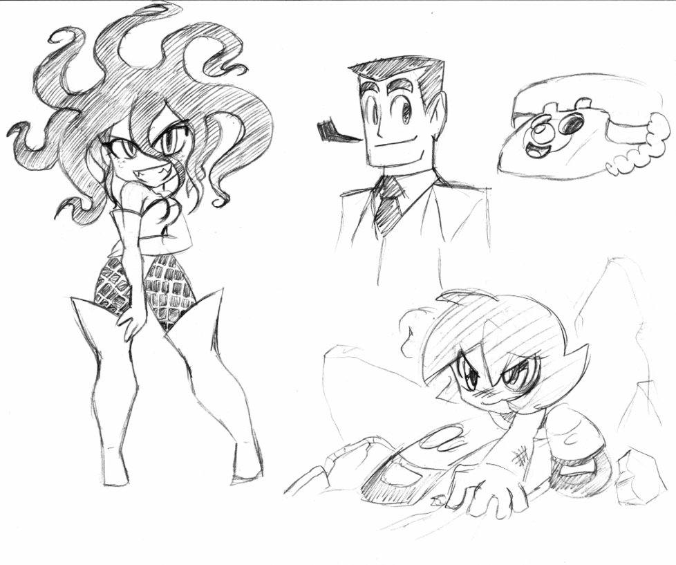 978x817 Powerpuff Girls Sketches 1 By Rongs1234 - Powerpuff Girls Sketch