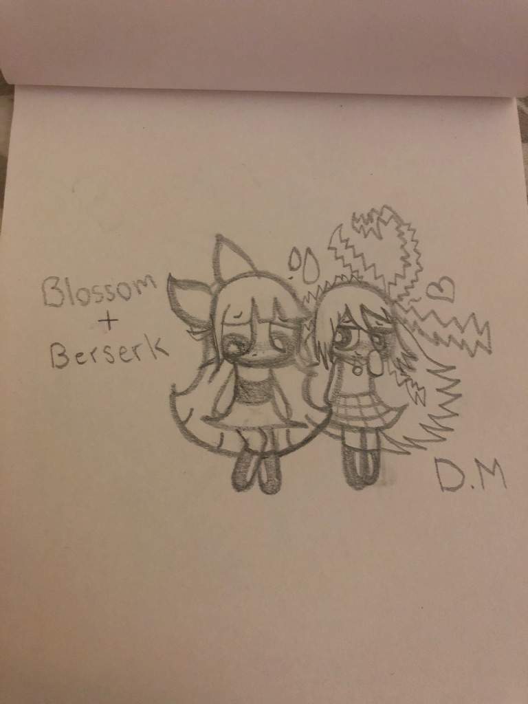 768x1024 Powerpuffgirls} Blossomxberserk (Blosserk) Sketch The Powerpuff - Powerpuff Girls Sketch