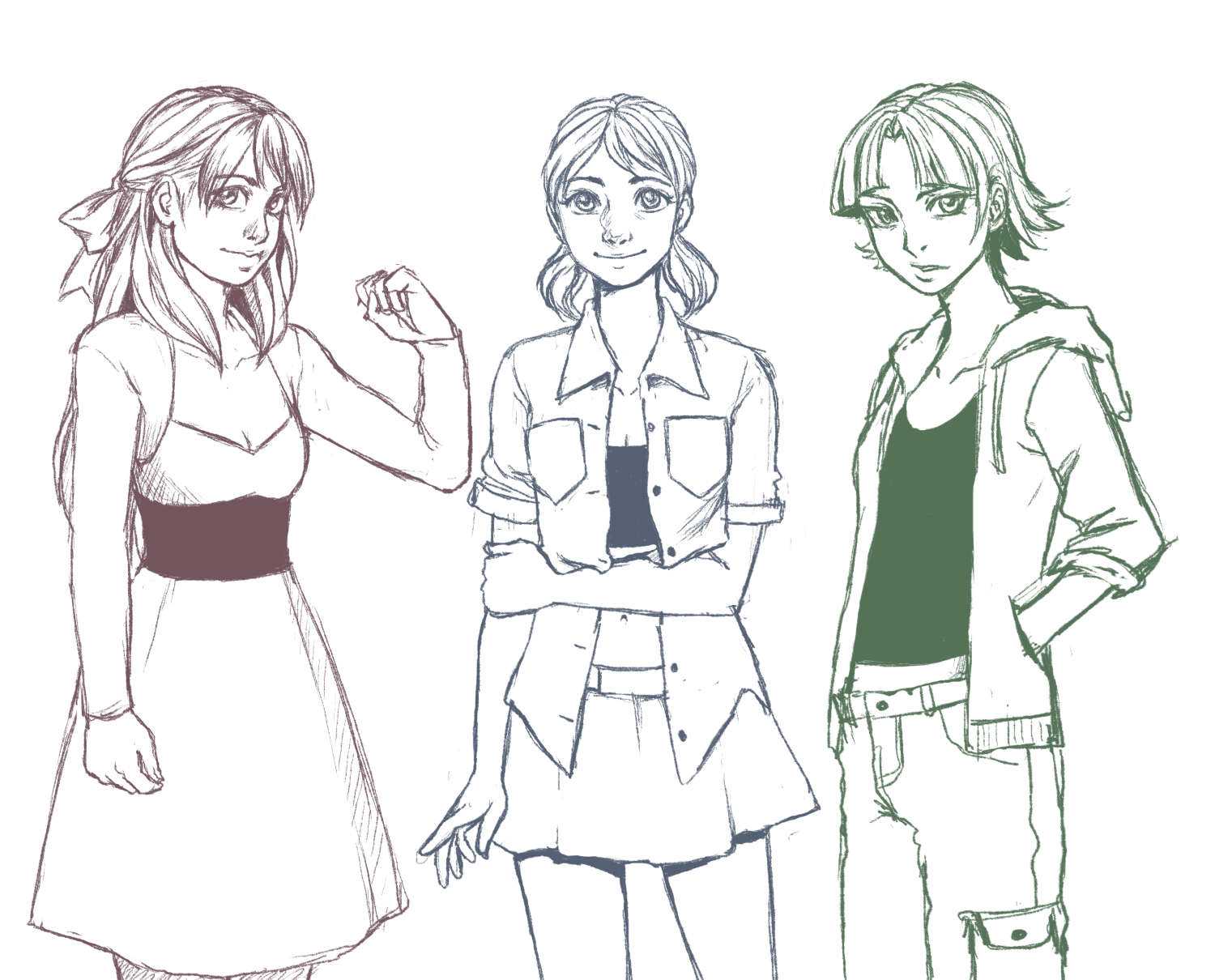 1500x1210 Powerpuff Girls Sketch - Powerpuff Girls Sketch