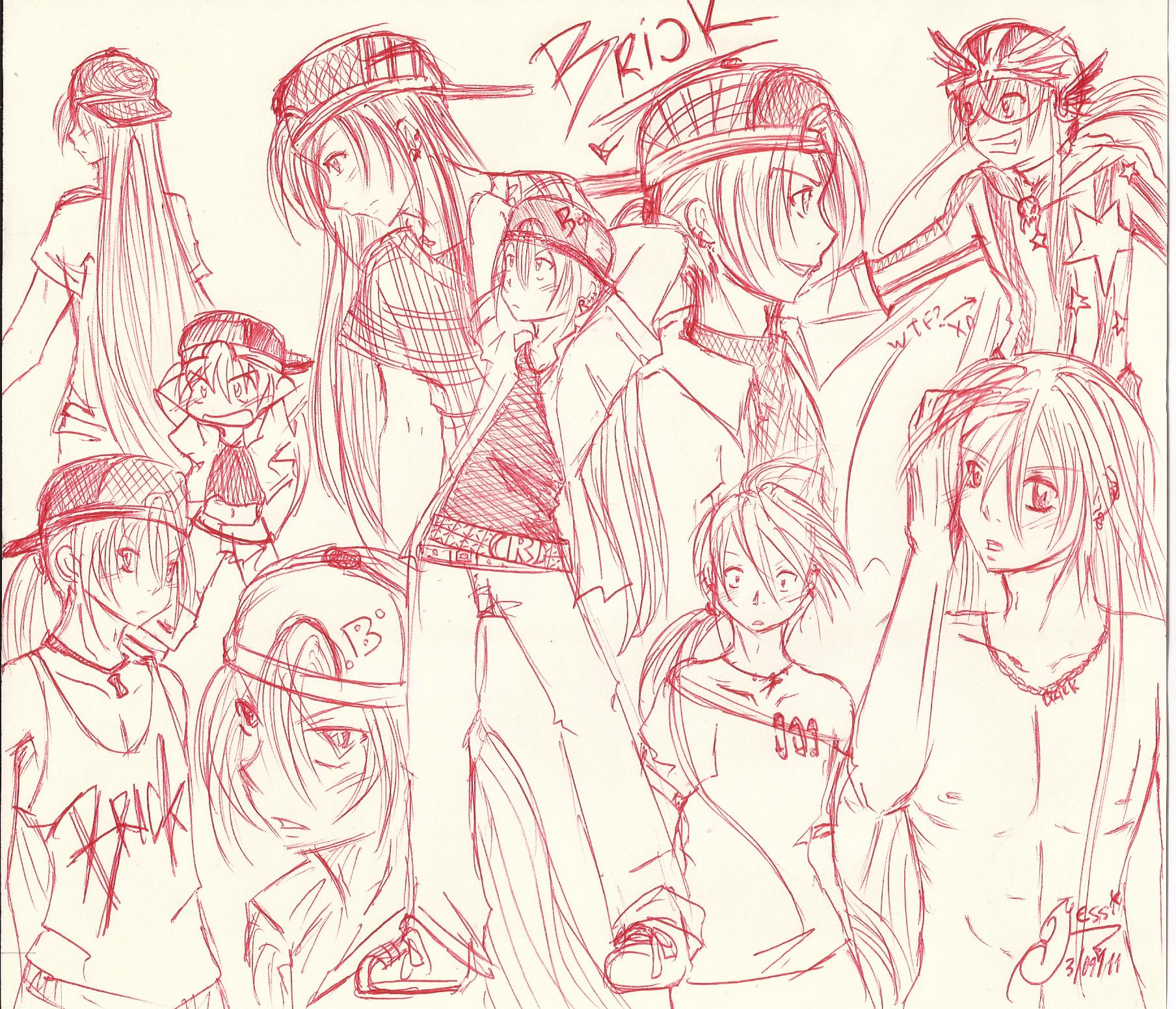 1808x1551 Brick The Powerpuff Girls Action Time Wiki Fandom Powered By - Powerpuff Girls Sketch