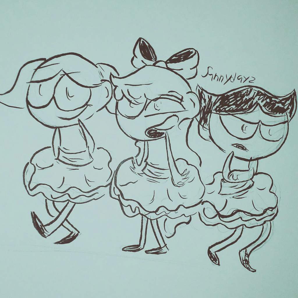 1024x1024 Quick Ppg Sketch The Powerpuff Girls Amino - Ppg Sketch
