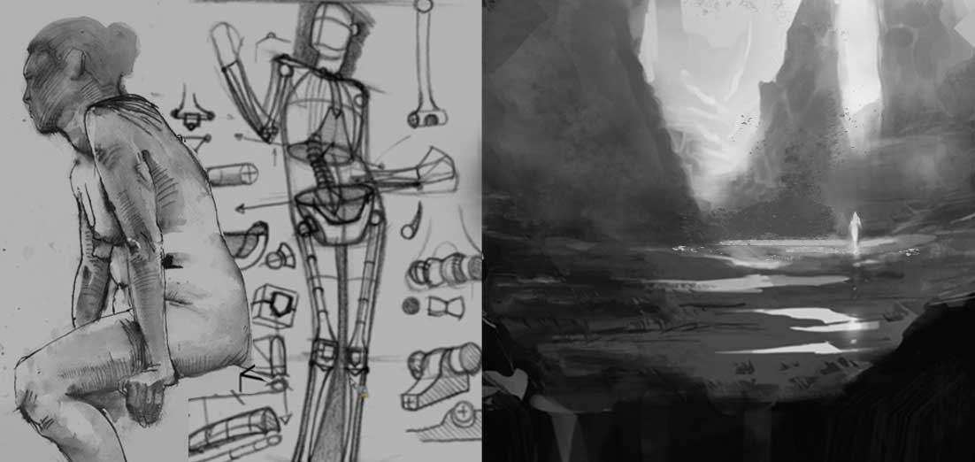 1102x522 What Drawing Exercises Should I Practice On My Own The Big Bad - Practice Sketching Exercises