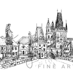 300x300 Prague Sketch Etsy - Prague Sketch