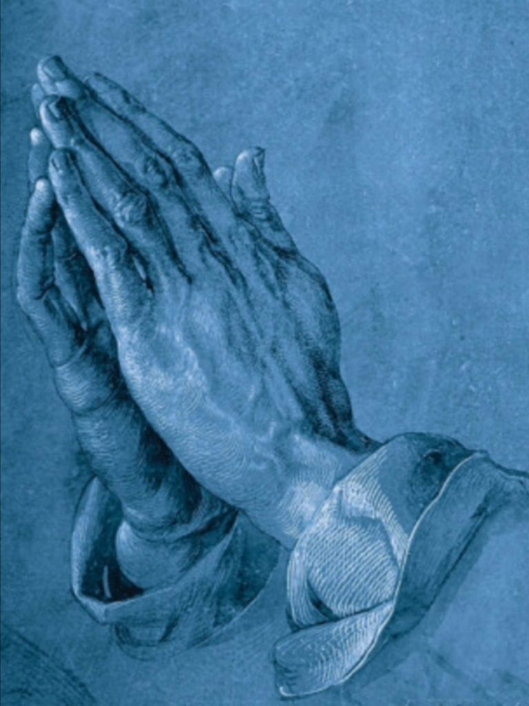 768x1024 Praying Hands - Praying Hands Sketch