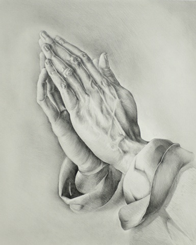 Praying Hands Pencil Drawing - bestpencildrawing