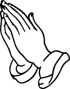 236x300 An Outline Of Praying Hands Can Be Used In Different Types Of Arts - Praying Hands Sketch