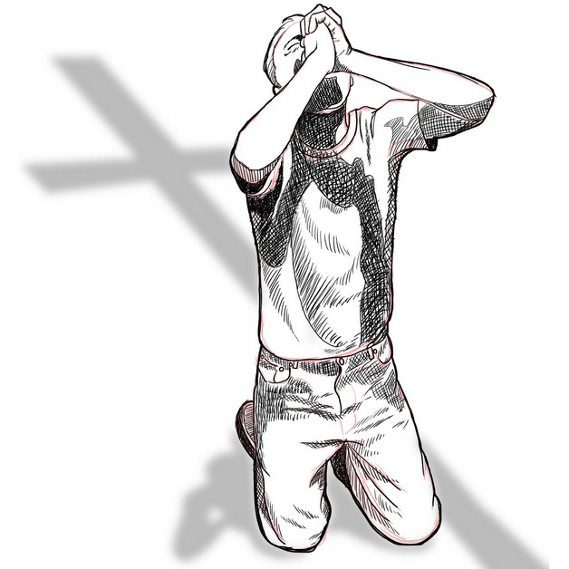 628x628 Praying Hands Tattoo Sketch - Praying Hands Tattoo Sketch