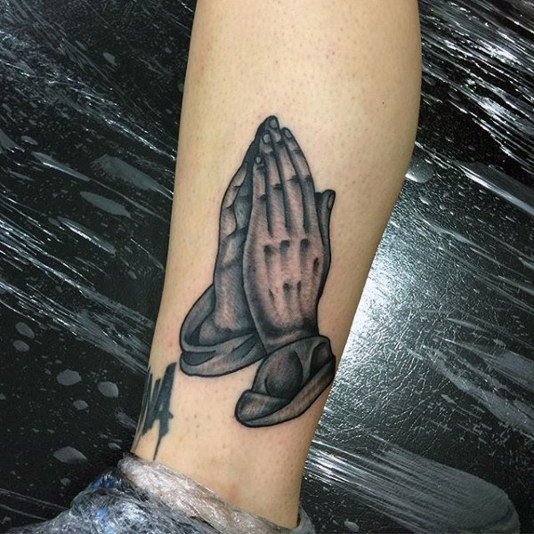 600x600 70 Praying Hands Tattoo Designs For Men - Praying Hands Tattoo Sketch