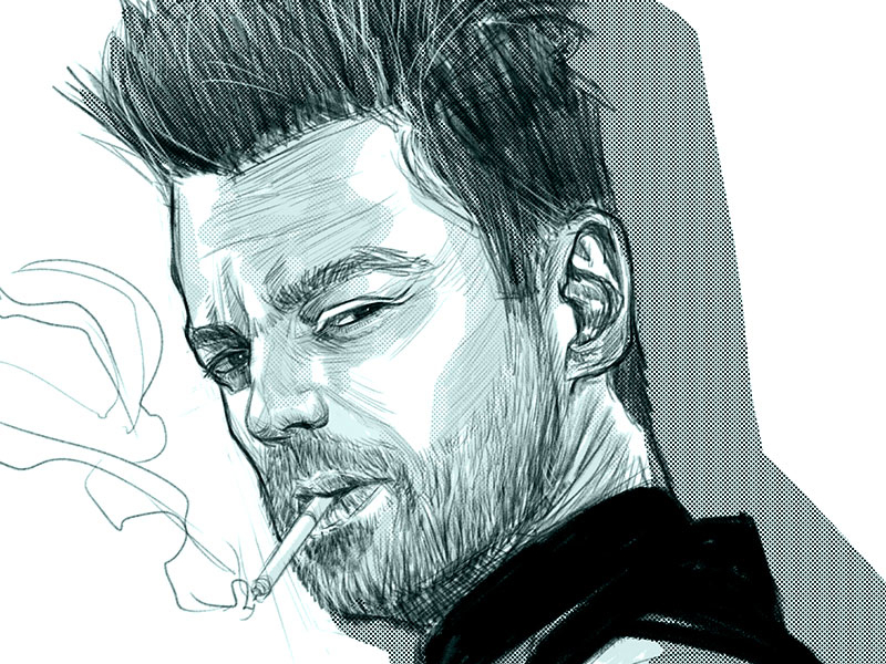 800x600 Preacher By Joel Herrera - Preacher Sketch