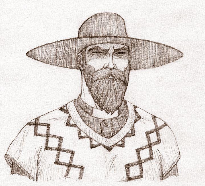 720x654 Preacher Sketch By Danmonster - Preacher Sketch